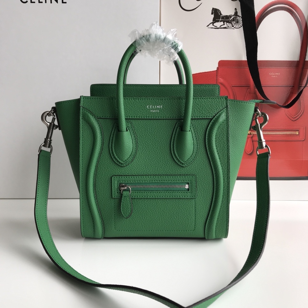 CELINE smiley bag PM 20cm 189243 mirror boutique