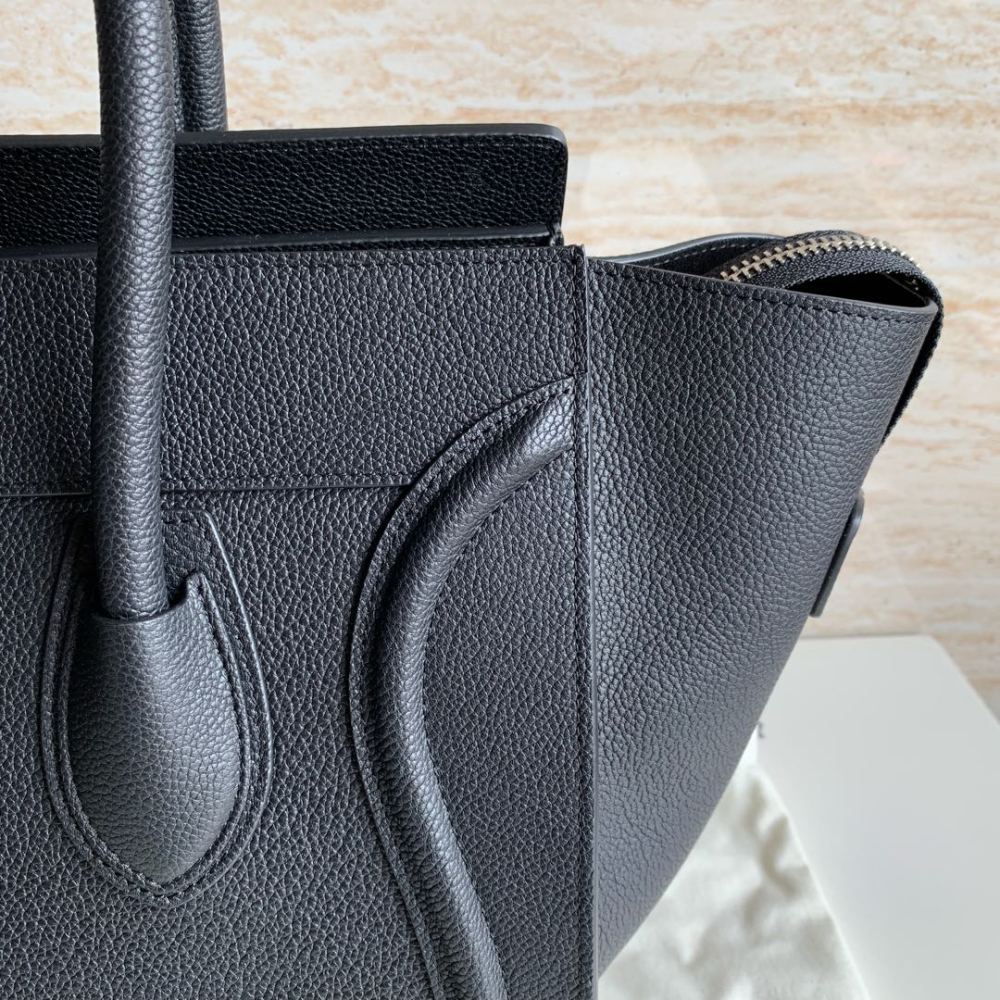 CELINE MICRO LUGGAGE smiley bag GM 31cm 189213 mirror boutique