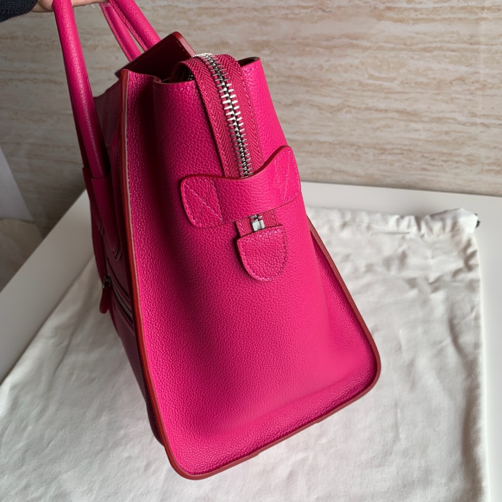 CELINE MICRO LUGGAGE smiley bag GM 31cm 189213 mirror boutique