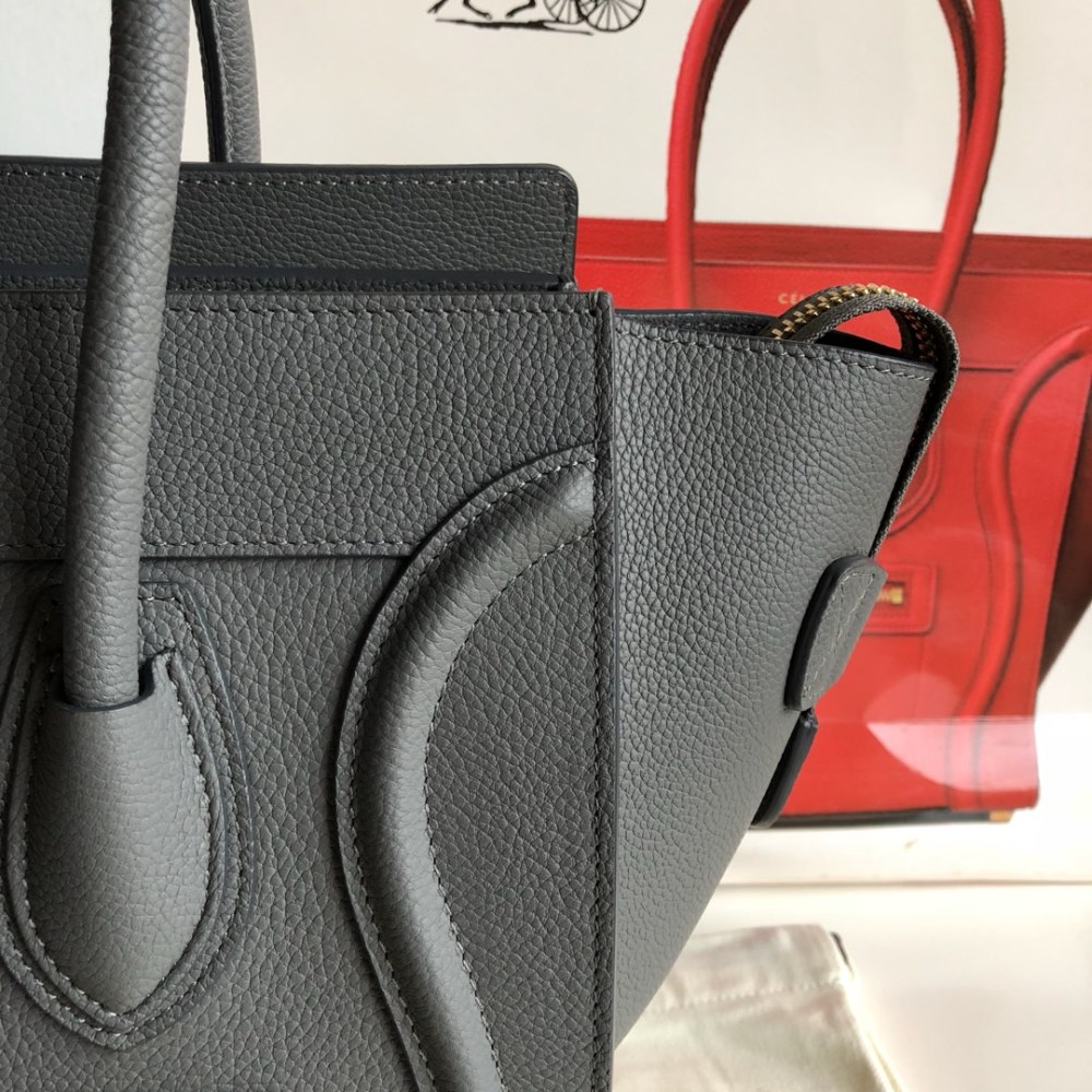 CELINE smiley bag MM 27cm 189793 mirror boutique