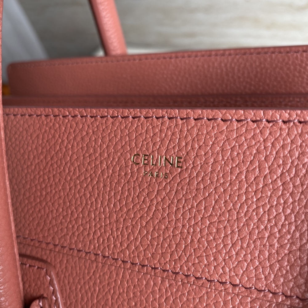 CELINE smiley bag MM 27cm 189793 mirror boutique