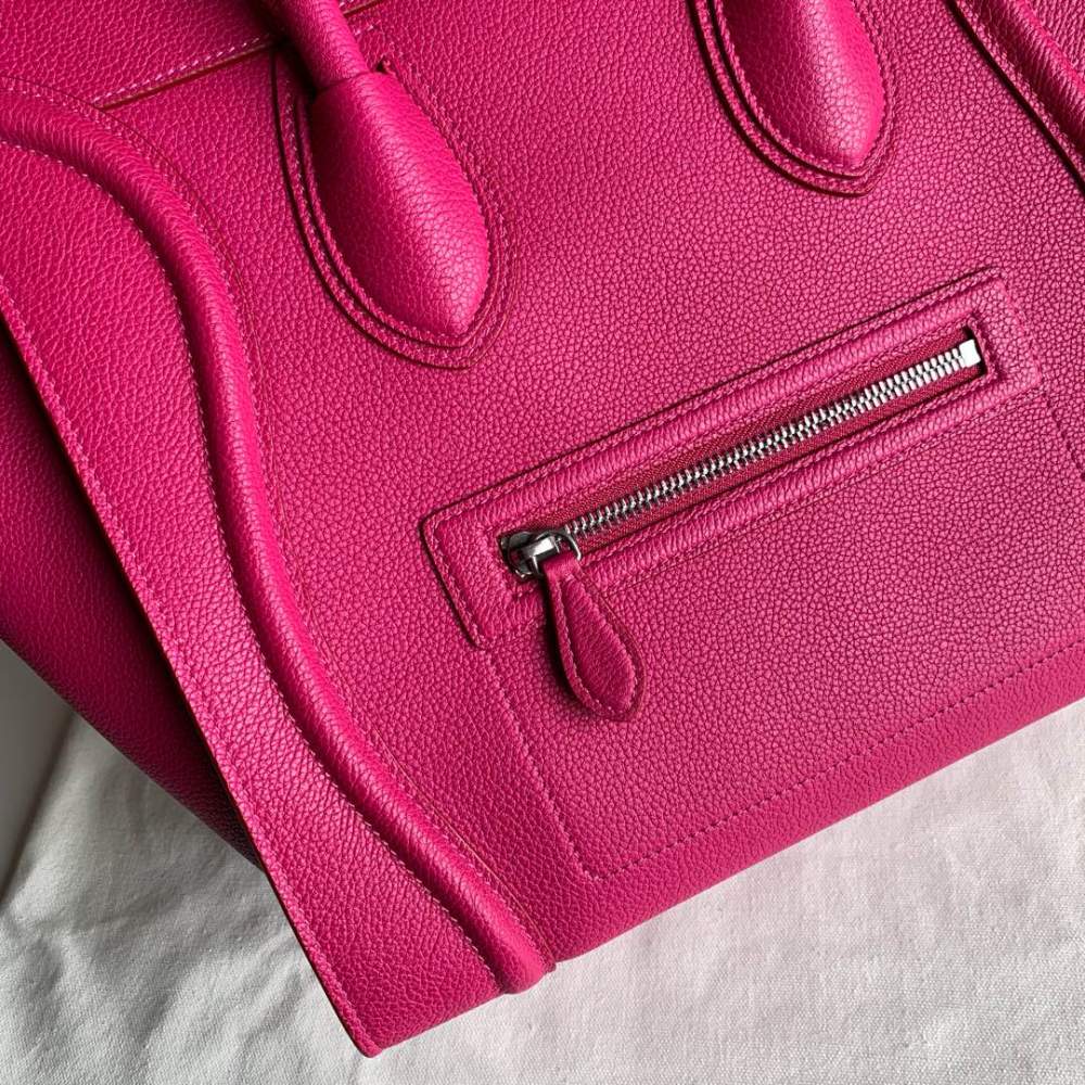 CELINE MICRO LUGGAGE smiley bag GM 31cm 189213 mirror boutique