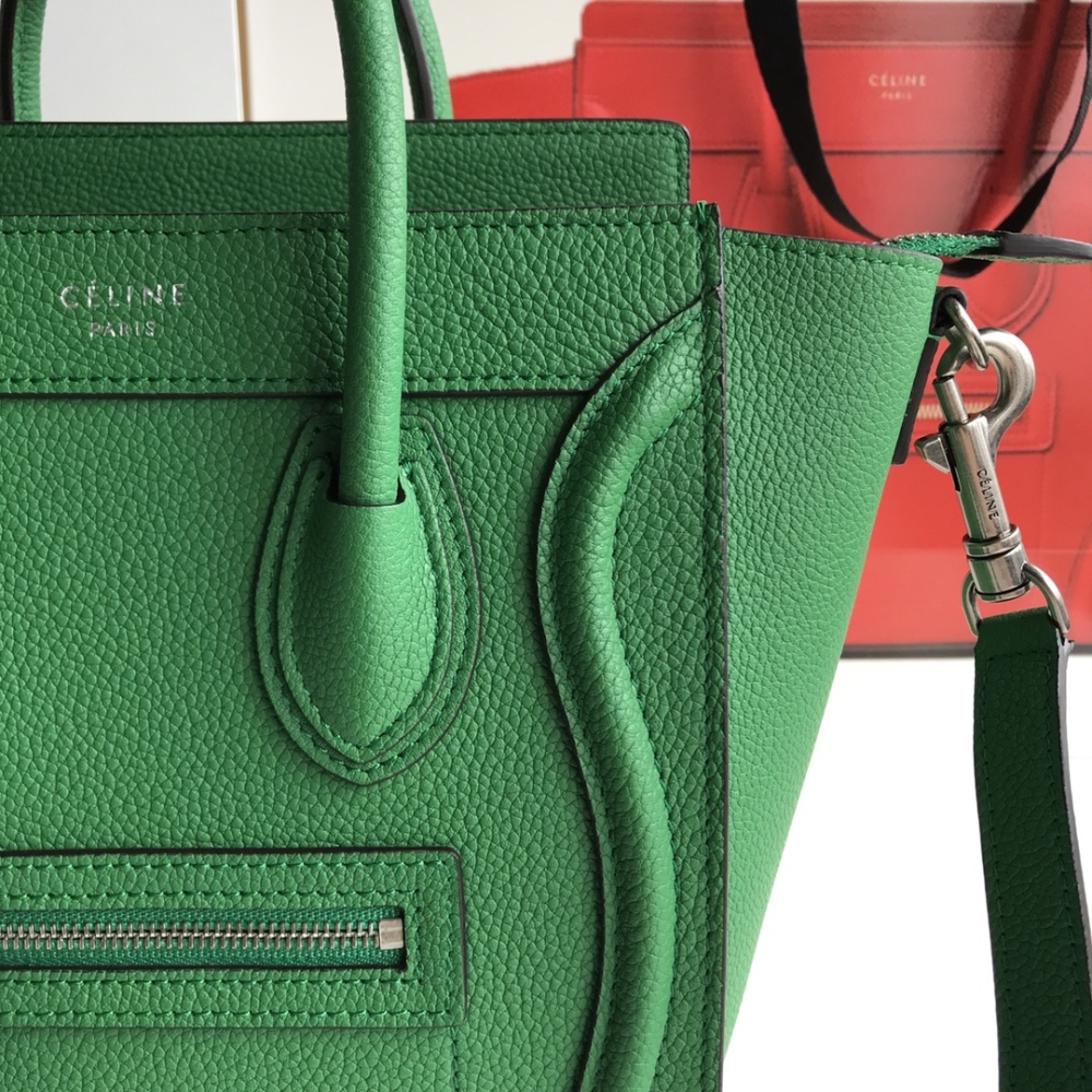 CELINE smiley bag PM 20cm 189243 mirror boutique