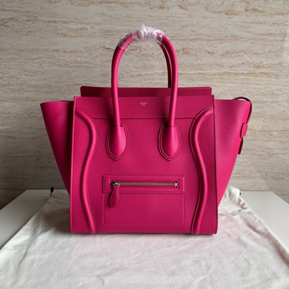 CELINE MICRO LUGGAGE smiley bag GM 31cm 189213 mirror boutique