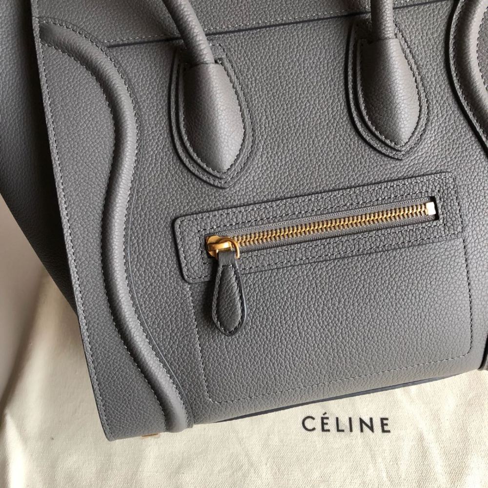 CELINE smiley bag MM 27cm 189793 mirror boutique