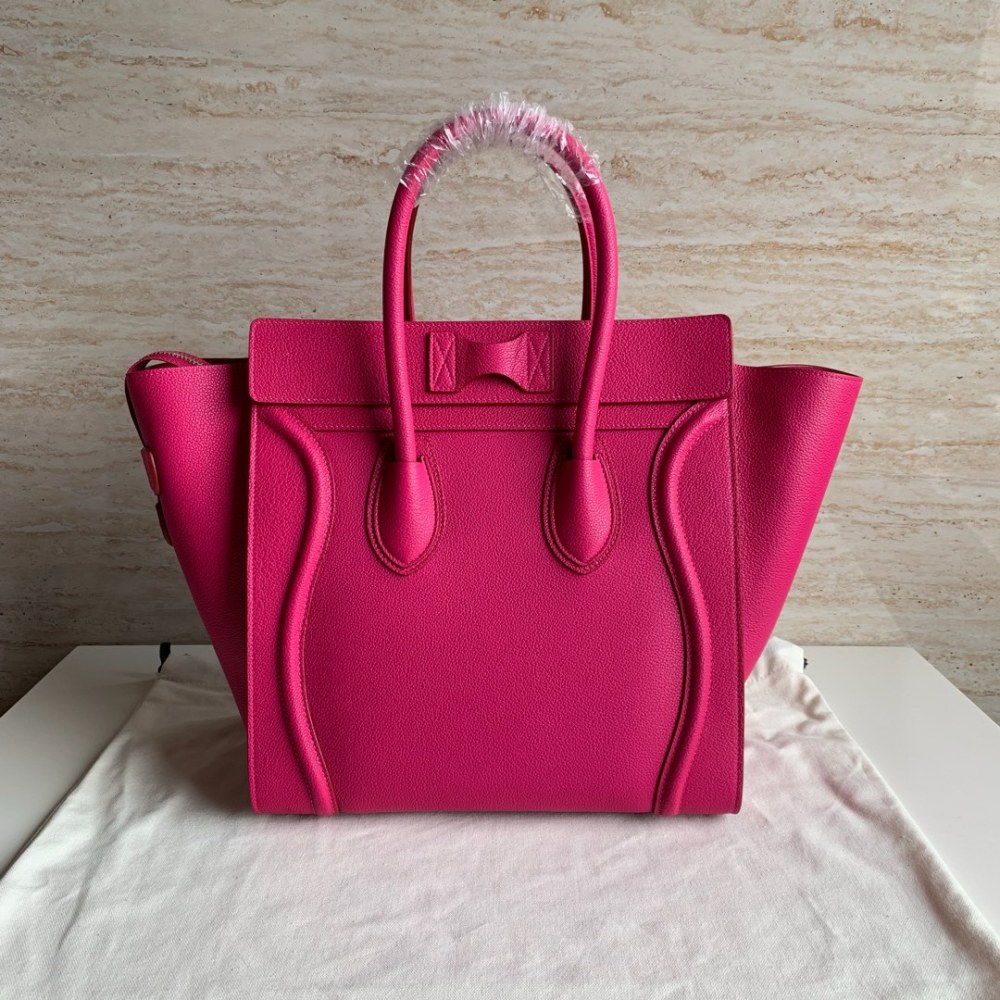 CELINE MICRO LUGGAGE smiley bag GM 31cm 189213 mirror boutique