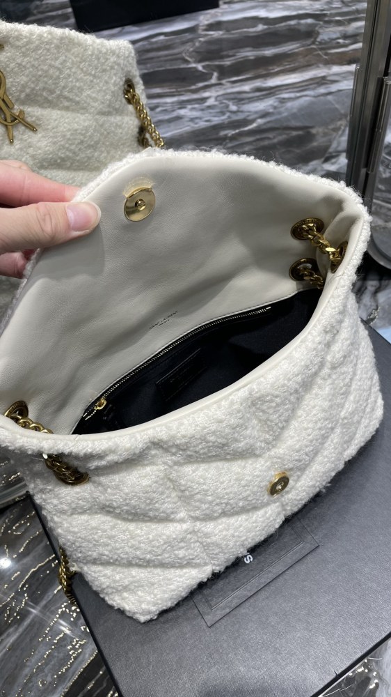 Yves Saint Laurent Loulou puffer 29cm 577476 Mirror Boutique