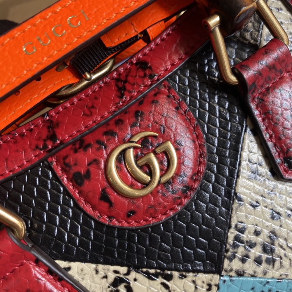 Gucci bamboo mini tote 655661 Mirror Boutique