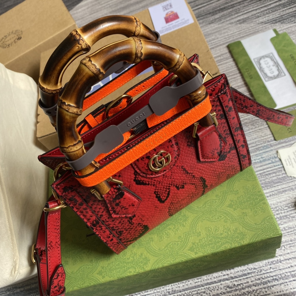 Gucci bamboo mini tote 655661 Mirror Boutique