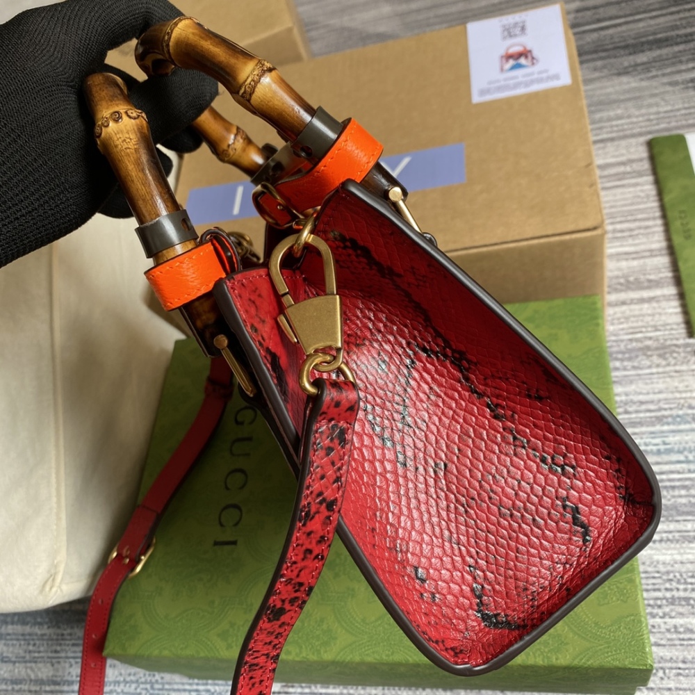 Gucci bamboo mini tote 655661 Mirror Boutique