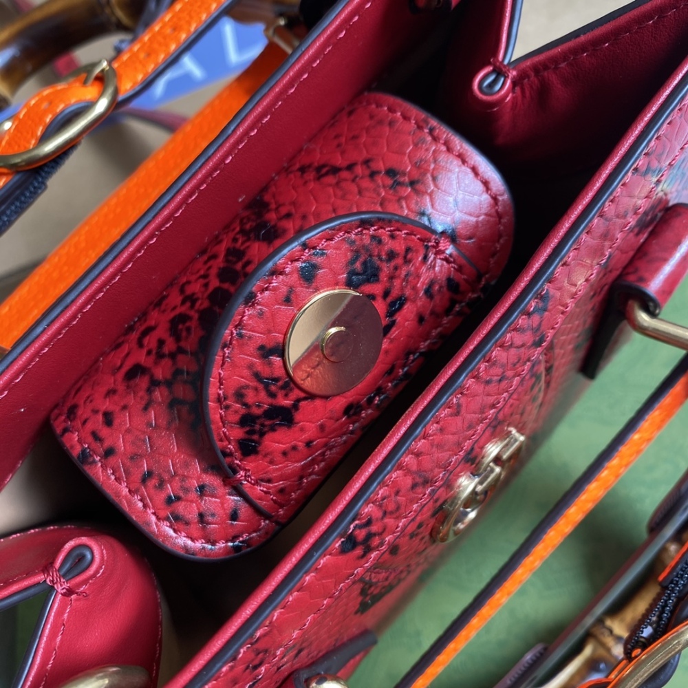 Gucci bamboo mini tote 655661 Mirror Boutique
