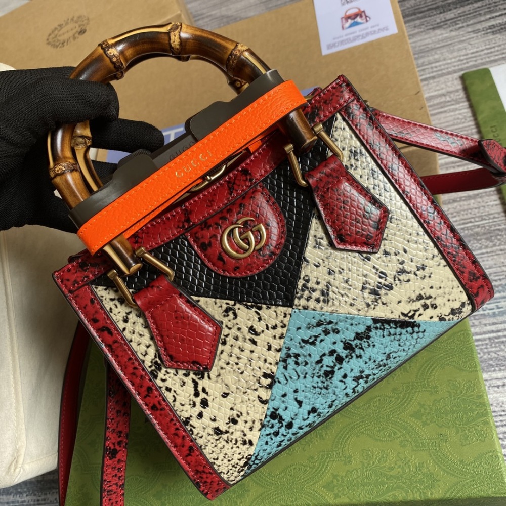 Gucci bamboo mini tote 655661 Mirror Boutique