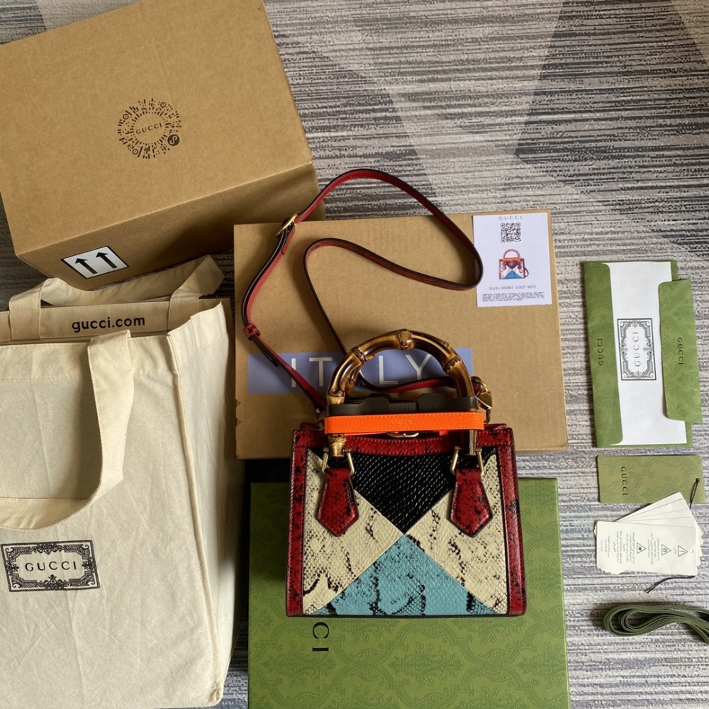 Gucci bamboo mini tote 655661 Mirror Boutique