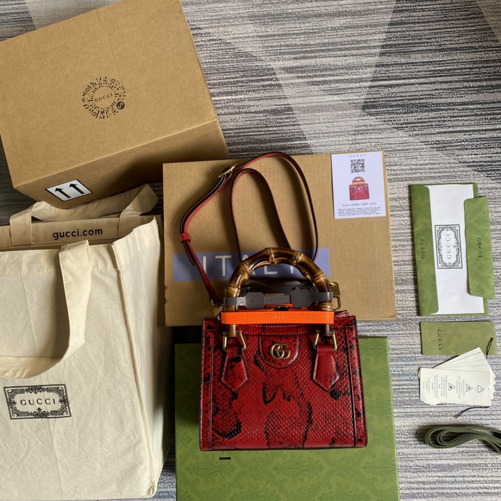 Gucci bamboo mini tote 655661 Mirror Boutique