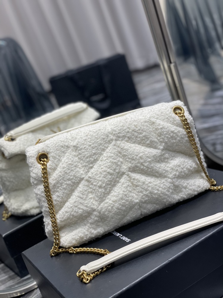 Yves Saint Laurent Loulou puffer 29cm 577476 Mirror Boutique