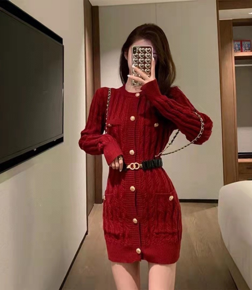 Chanel sweater dress