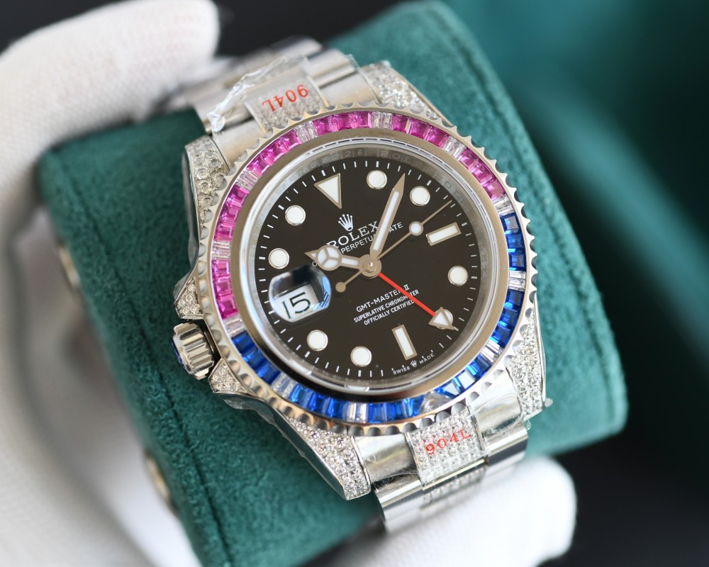 Rolex Replica GMT-Master M126720VTNR Rear Diamond Edition 40MM