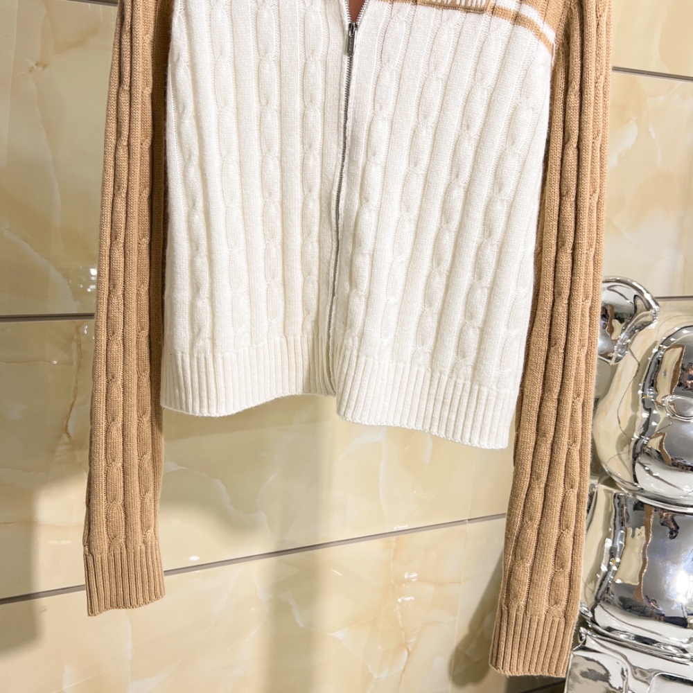 Miumiu's latest cable-knit cardigan