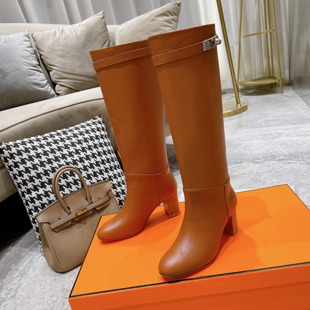 Hermes Kelly Buckle Boots