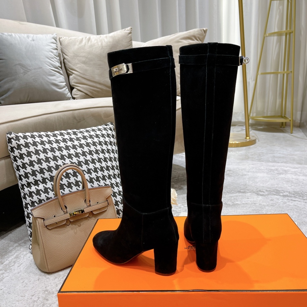 Hermes Kelly Buckle Boots