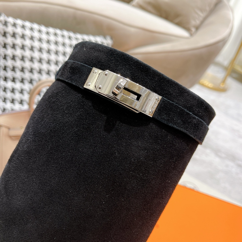 Hermes Kelly Buckle Boots