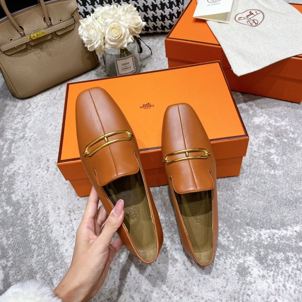Hermes flat shoes