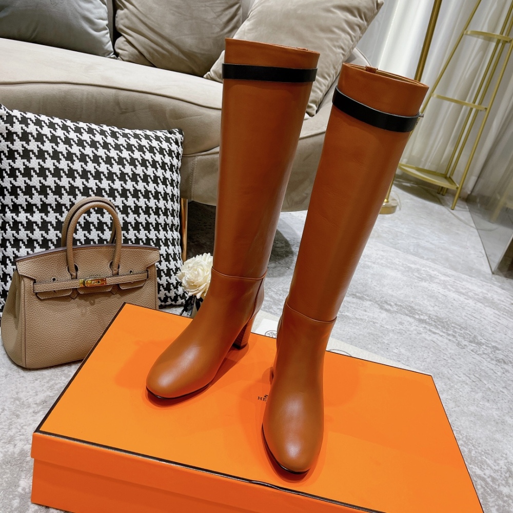 Hermes Kelly Buckle Boots