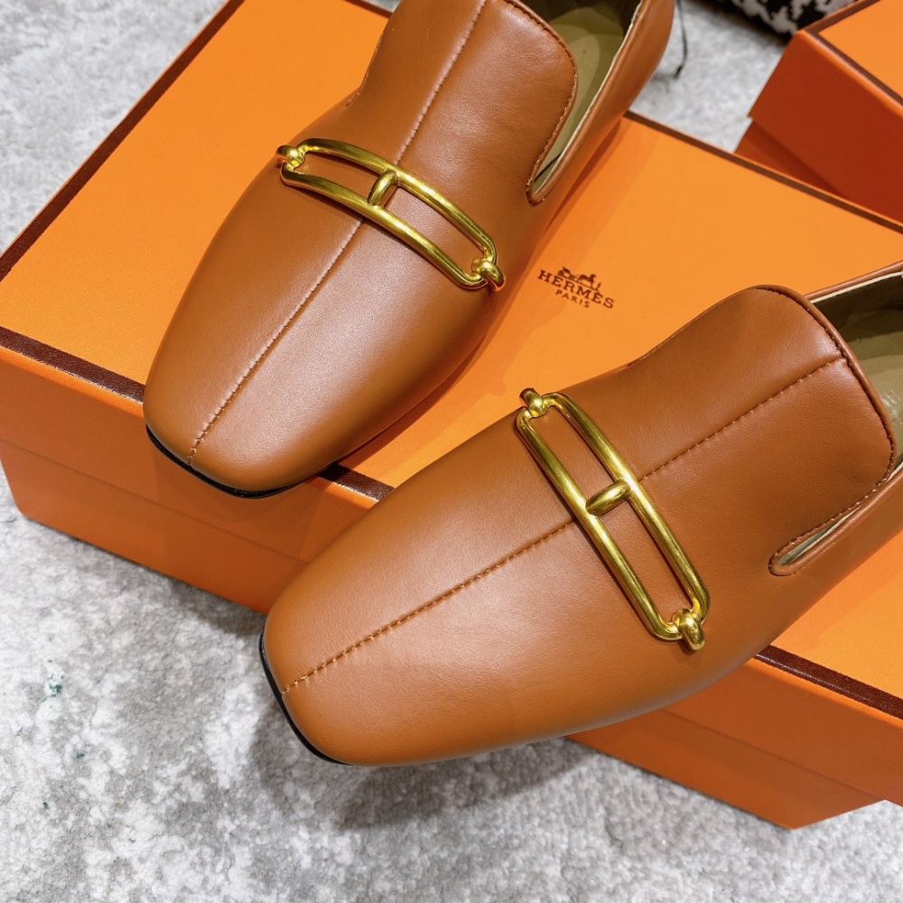 Hermes flat shoes