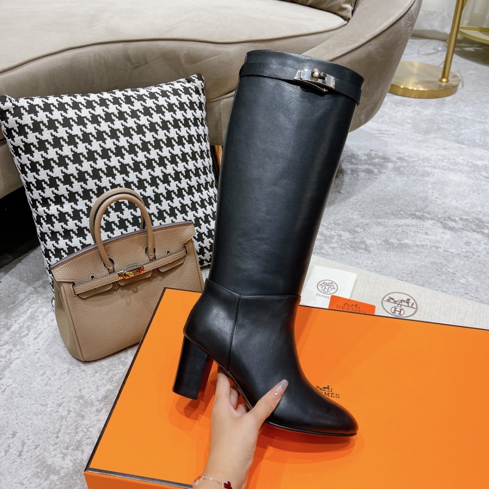 Hermes Kelly Buckle Boots