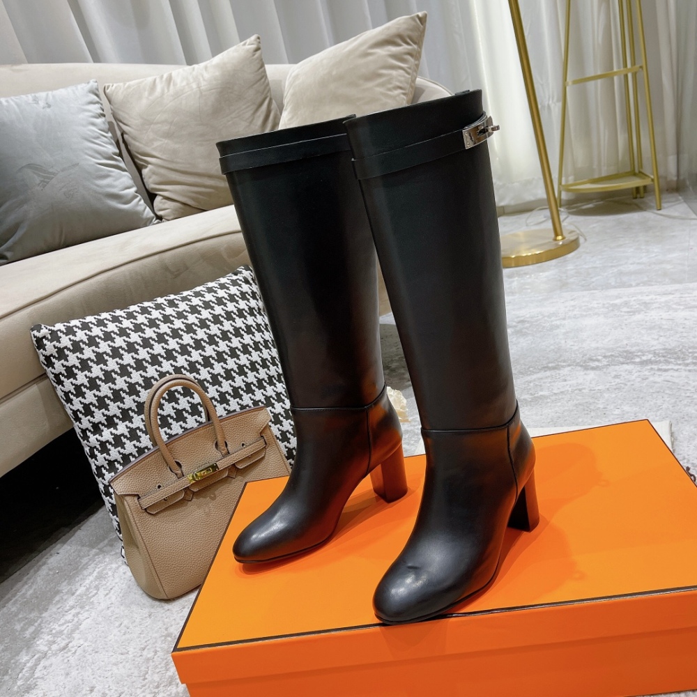 Hermes Kelly Buckle Boots