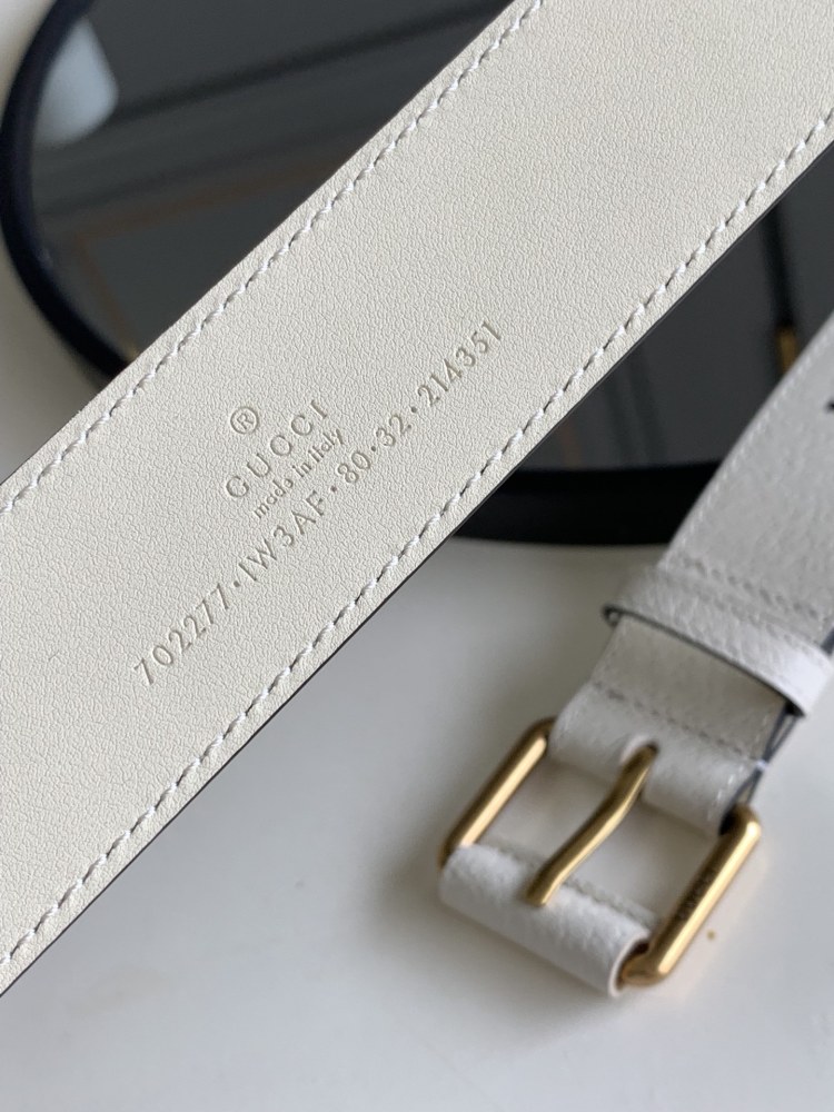 Gucci Men's and Women's Belts 3.5cm