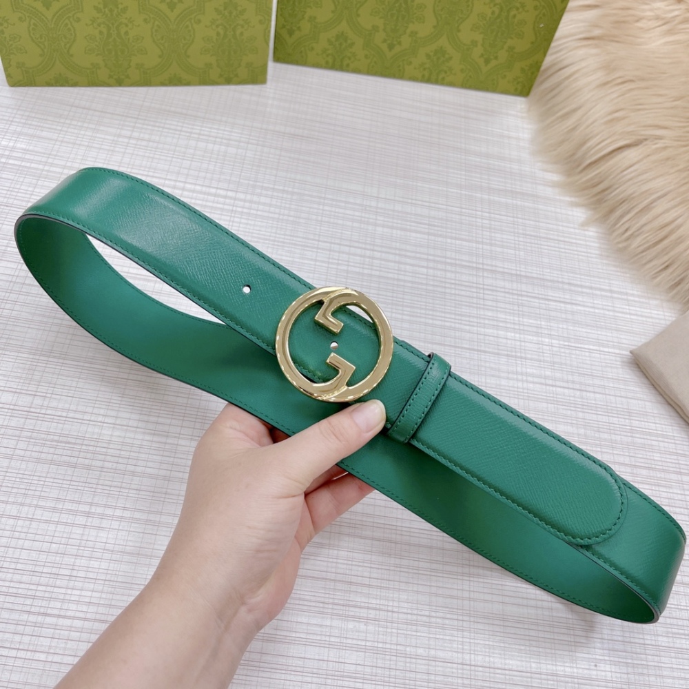 GUCCI Men's and Women's Belts 3.8cm