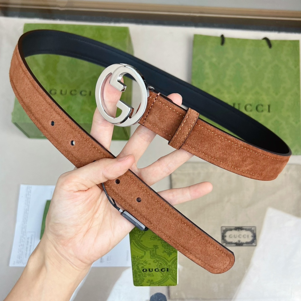 Gucci ladies belt 3.0cm