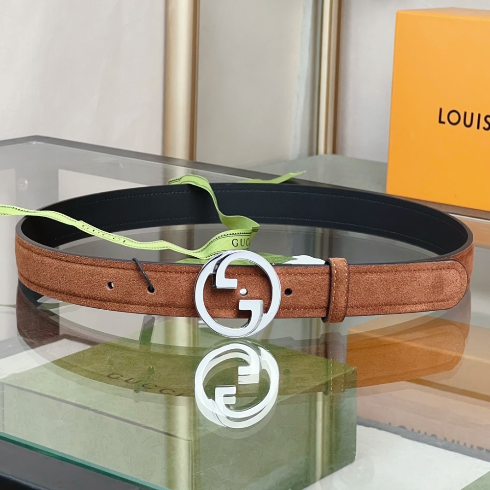Gucci ladies belt 3.0cm