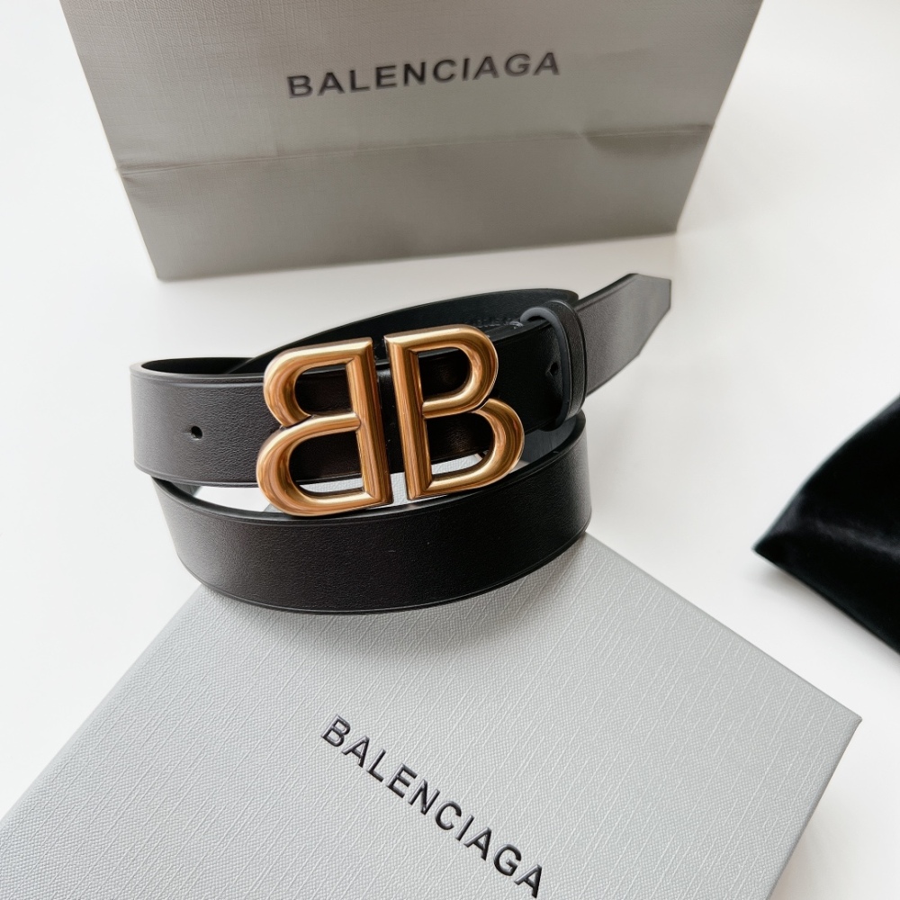 BALENCIAGA ladies belt 3.0cm