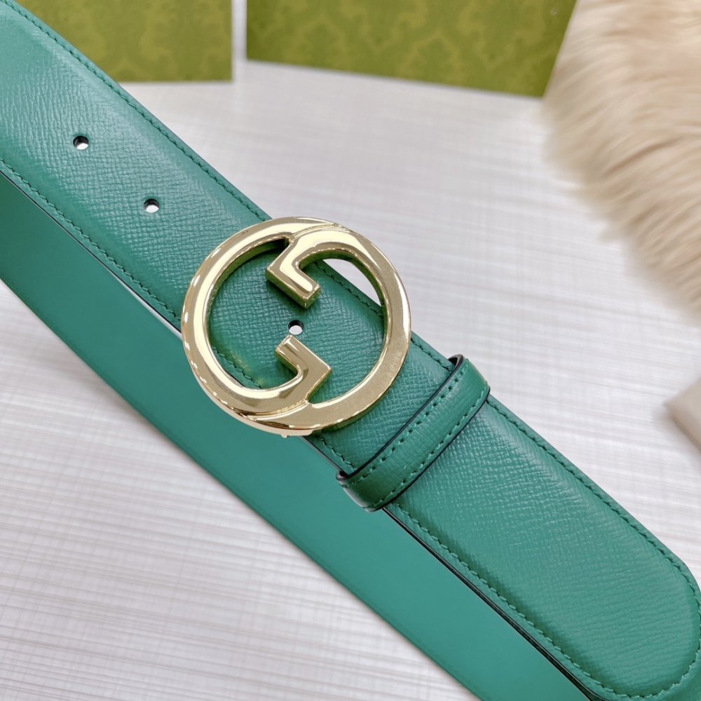 GUCCI Men's and Women's Belts 3.8cm