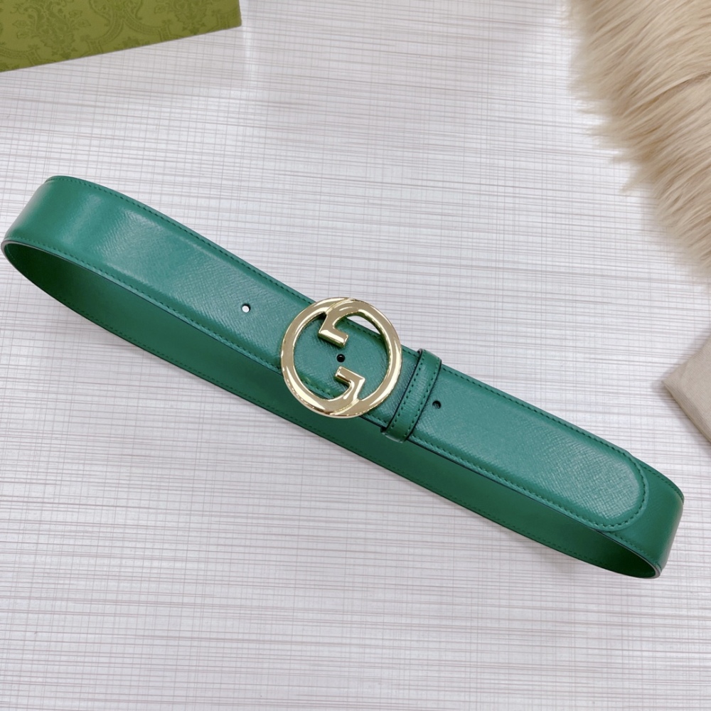 GUCCI Men's and Women's Belts 3.8cm