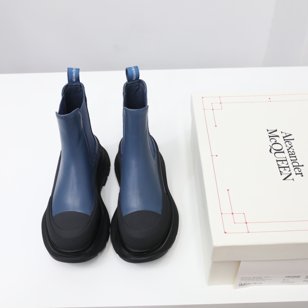 McQueen Men's and Women's Chelsea Martin Boots
