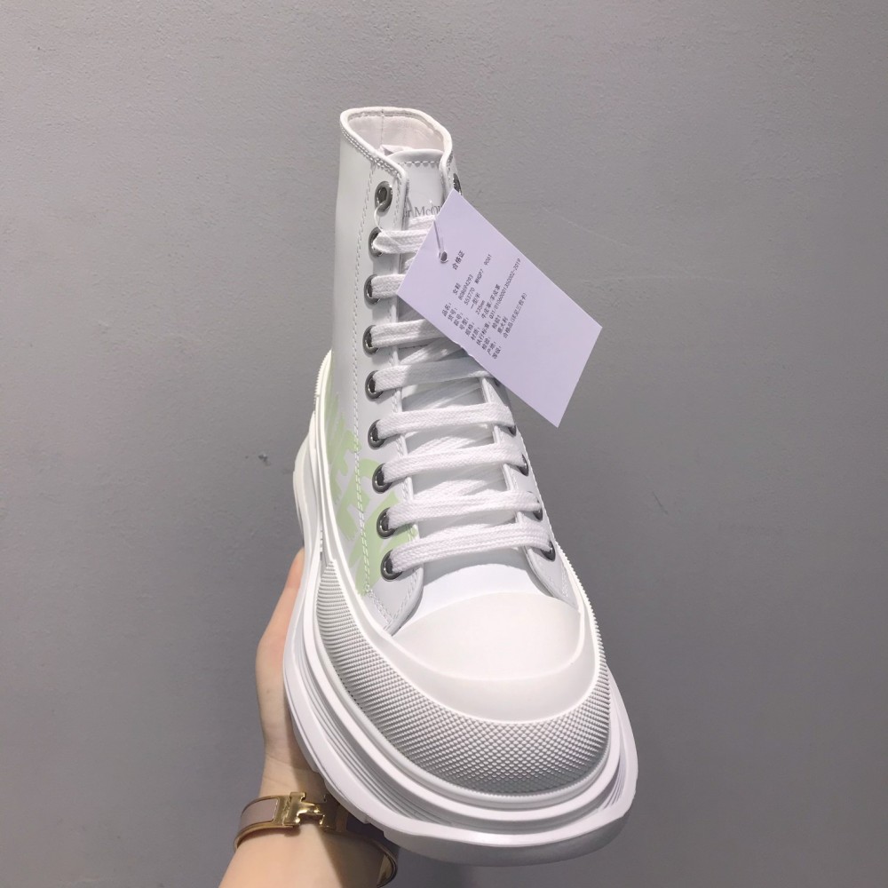 McQueen Men's and Women's Platform Leather Daddy Shoes
