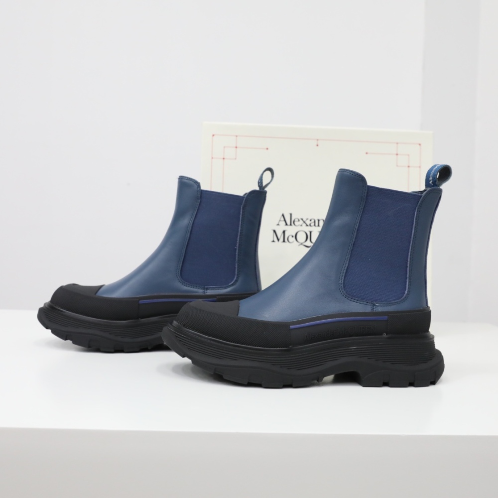 McQueen Men's and Women's Chelsea Martin Boots