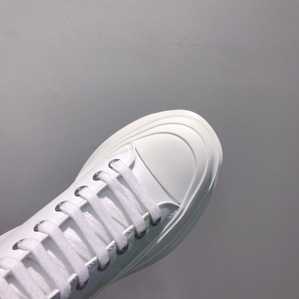 McQueen Men's and Women's Platform Leather Daddy Shoes