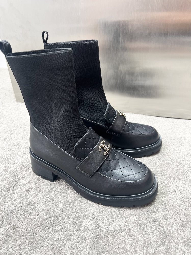 Chanel 2022 autumn and winter new wool boots