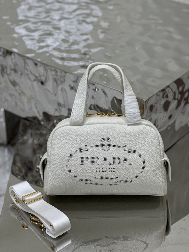 Prada New engraved logo Boston 1BH078  Mirror Boutique