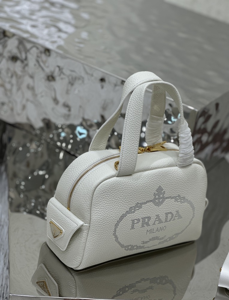 Prada New engraved logo Boston 1BH078  Mirror Boutique