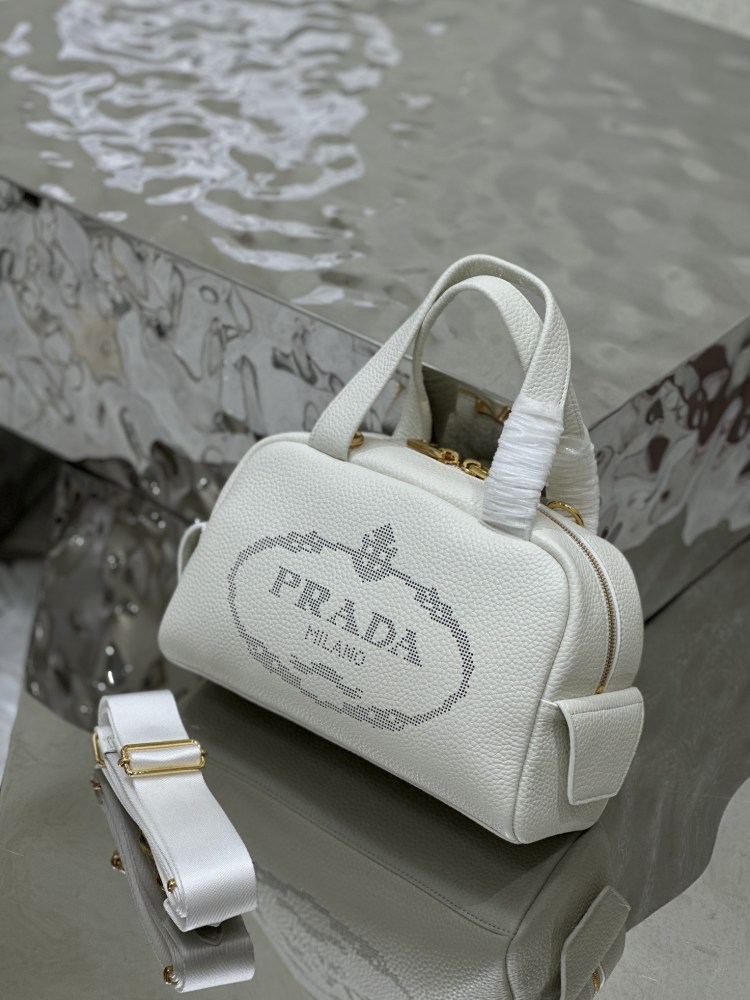 Prada New engraved logo Boston 1BH078  Mirror Boutique