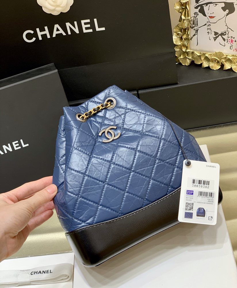 Chanel  Gabrielle replica wandering double backpack 93820 Mirror Boutique