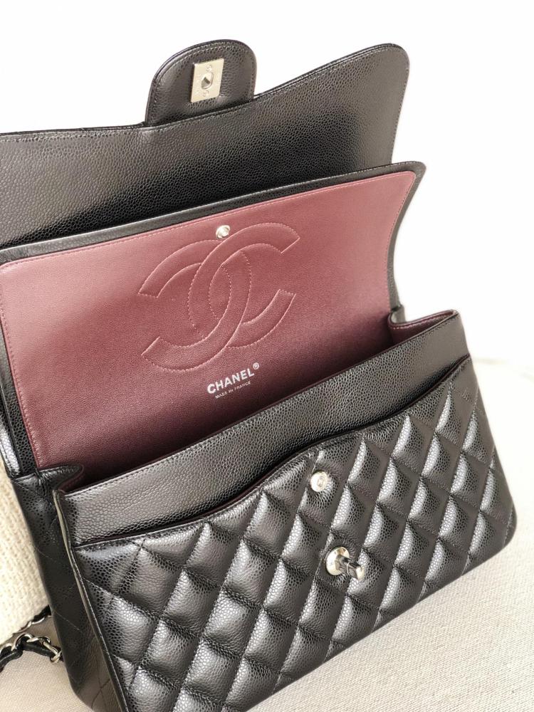 Chanel HAAS caviar JUMBO CF 30CM Genuine level（99%）