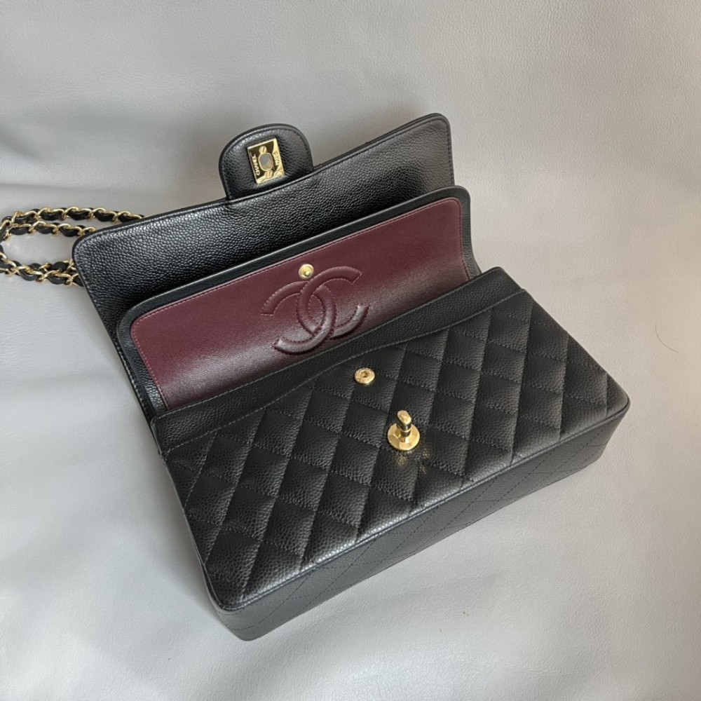 Chanel HAAS caviar CF 25CM Genuine level（99%）