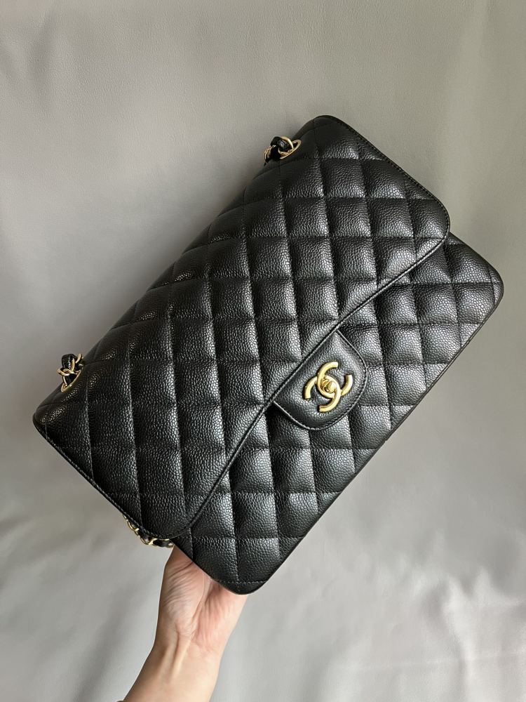 Chanel HAAS caviar CF 30CM Genuine level（99%）