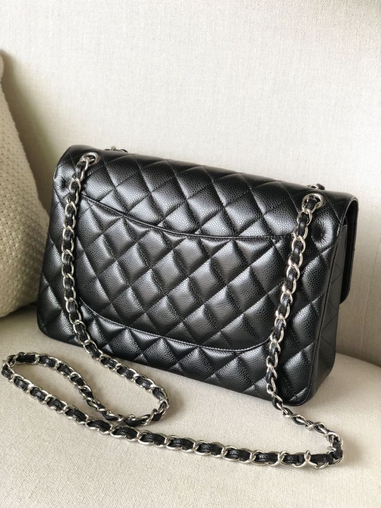Chanel HAAS caviar JUMBO CF 30CM Genuine level（99%）